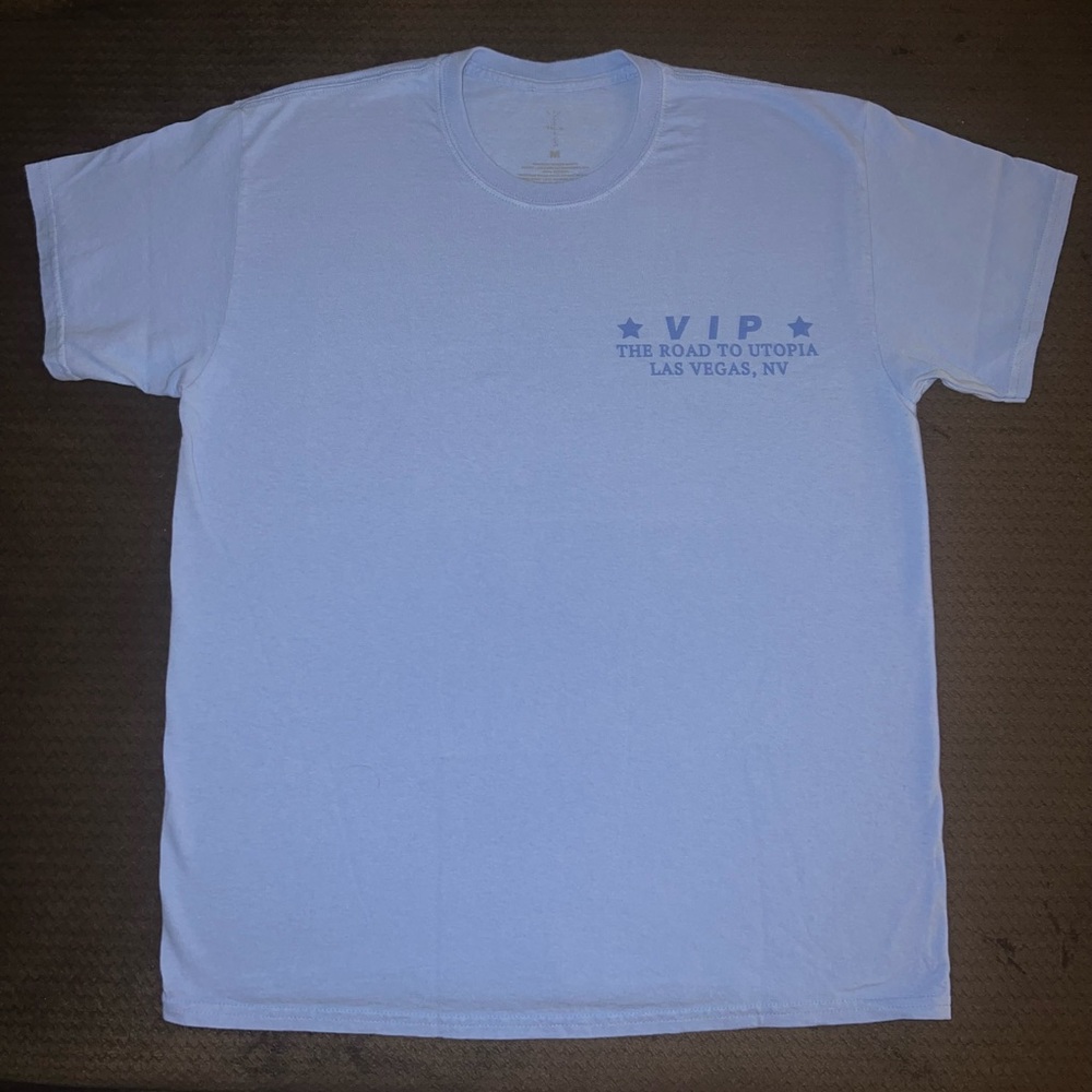 UNRELEASED TRAVIS SCOTT BLUE VIP TEE